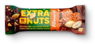 Extra Nuts With Peanut And Salted Caramel 45g